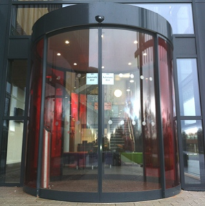 Automatic Curved Entrance Doors from Tormax UK