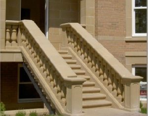 cast stone balustrade