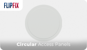 FlipFix Circular Access Panel