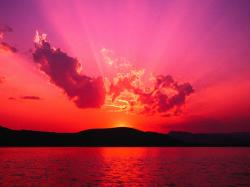 Scarlet sunset