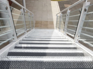 Metal Stair Treads from Elefant Gratings Ltd