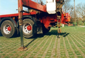 Load Bearing Grass Paving, grass paving system.