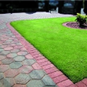 hexagonal paving