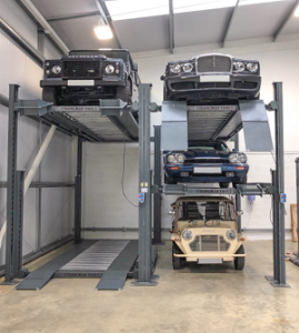 triple car lift