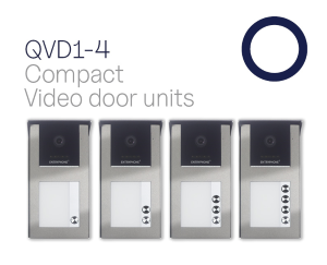 QVD1-4 Video Door entry Systems